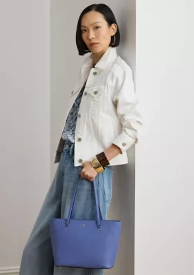 Crosshatch Leather Medium Karly Tote