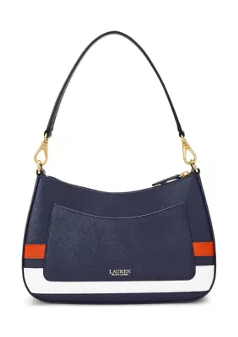 Striped Leather Medium Danni Bag