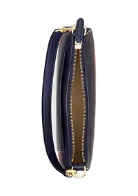 Striped Leather Medium Danni Bag