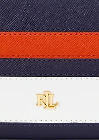 Striped Leather Medium Danni Bag