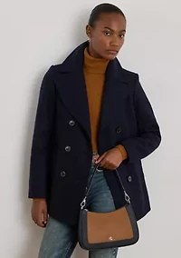 Striped Leather Medium Danni Bag