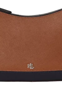 Striped Leather Medium Danni Bag