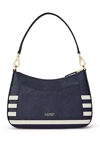 Striped Leather Medium Danni Bag
