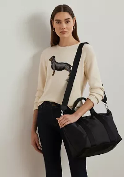 Nylon Extra Large Stevie Tote Bag