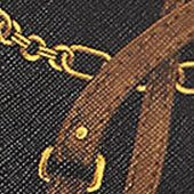 Plaid Leather Large Hanna Satchel