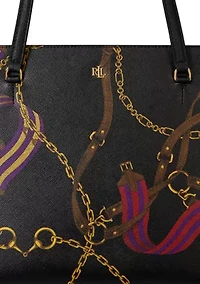 Houndstooth Medium Karly Tote Bag