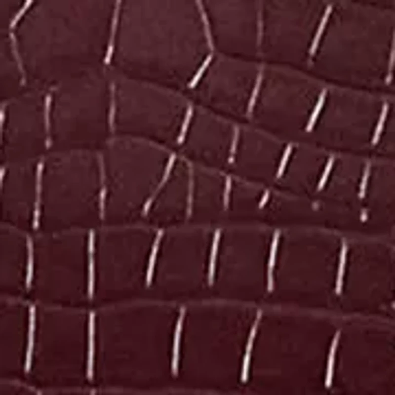 Embossed Leather Large Marcy Satchel