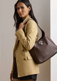 Leather Large Tanner Shoulder Bag