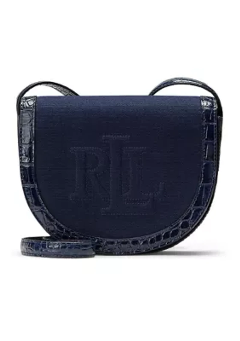 Leather and Canvas Medium Witley Crossbody