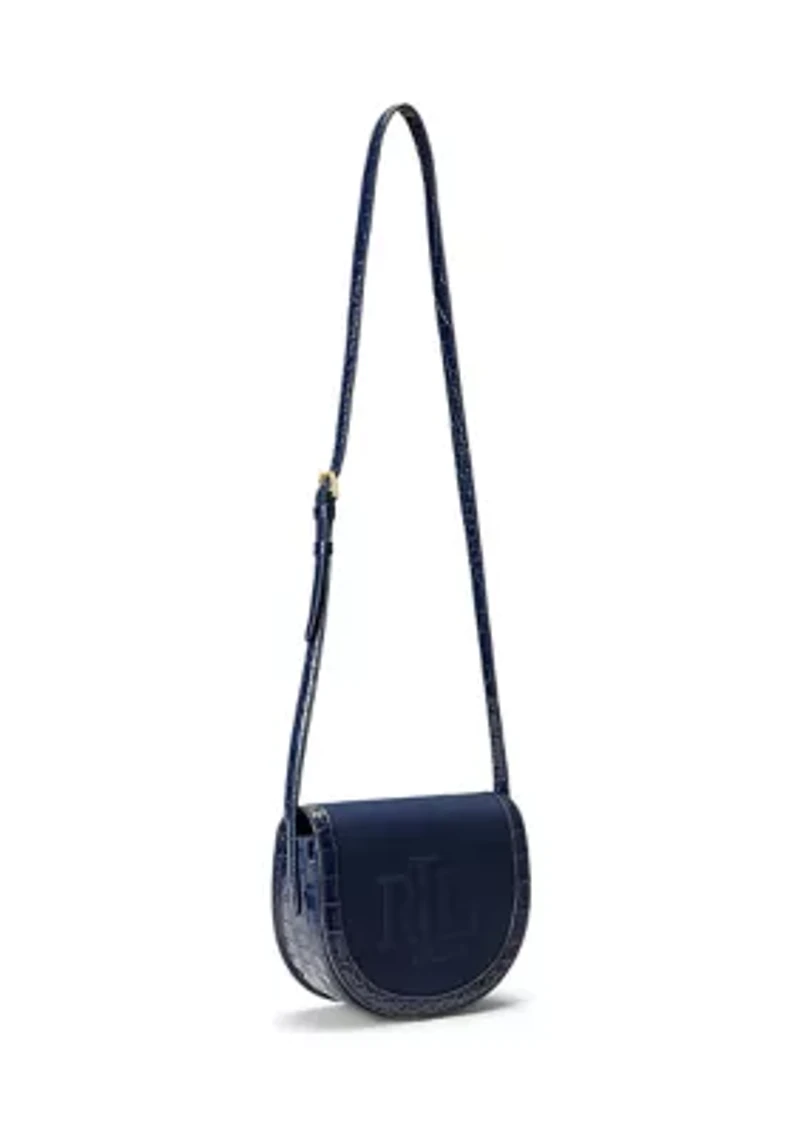 Leather and Canvas Medium Witley Crossbody