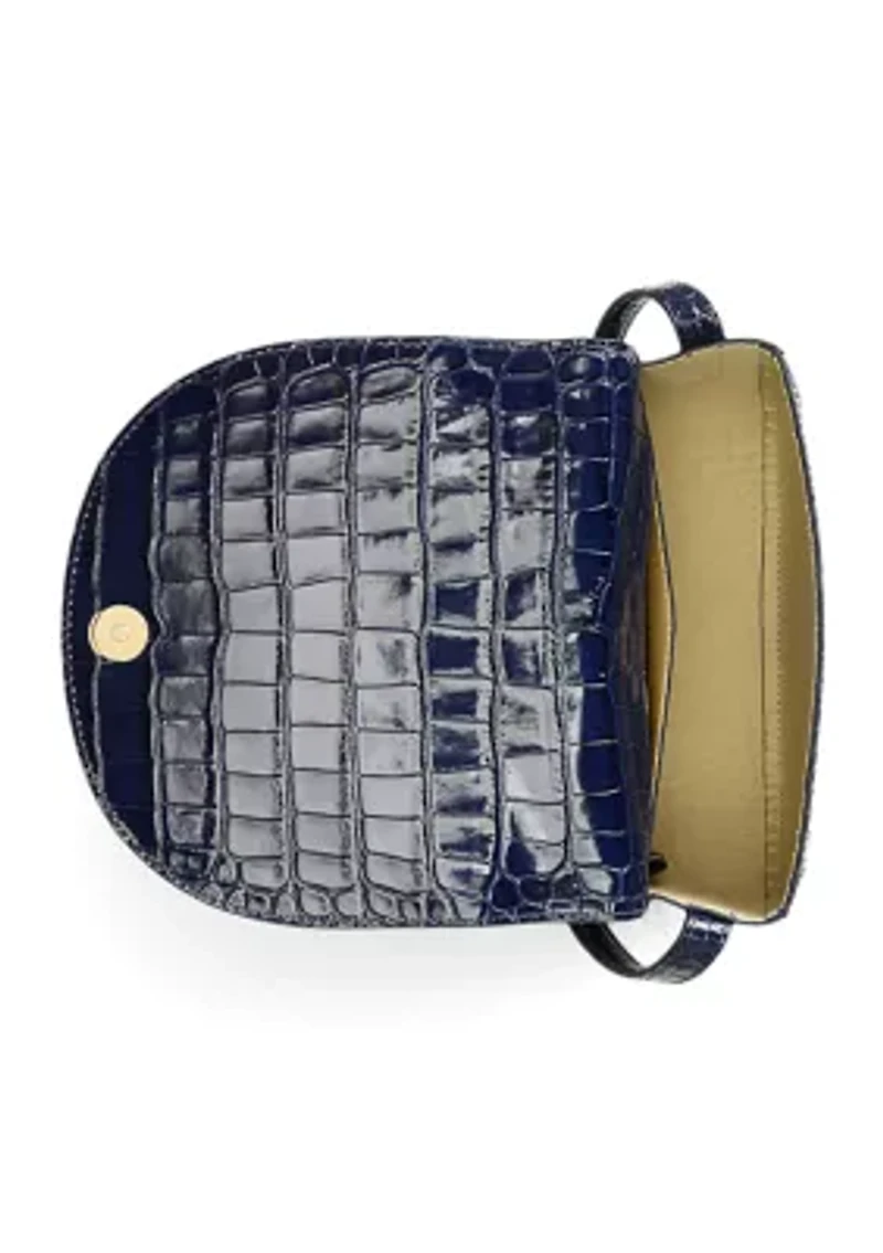 Leather and Canvas Medium Witley Crossbody