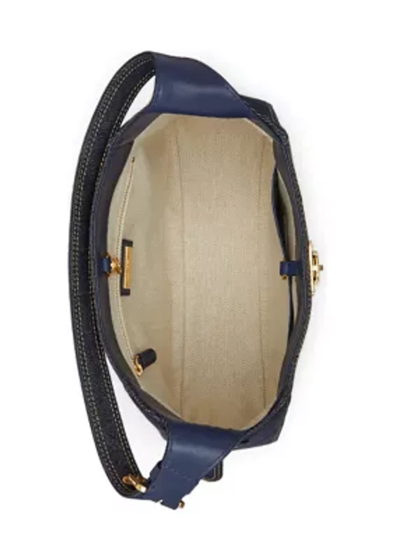 Denim Large Tanner Shoulder Bag