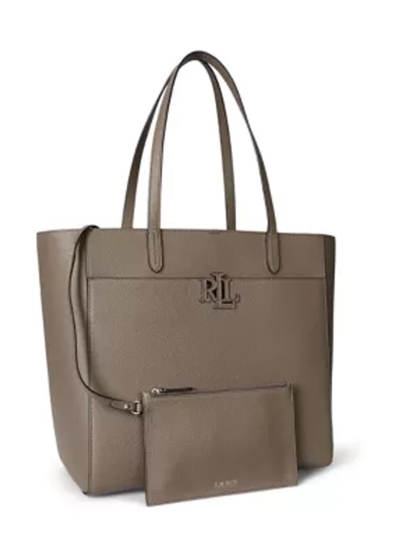 Pebbled Leather Large Cameryn Tote Bag