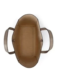 Pebbled Leather Large Cameryn Tote Bag