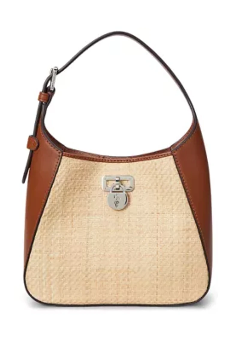Raffia Small Tanner Shoulder Bag