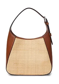 Raffia Small Tanner Shoulder Bag