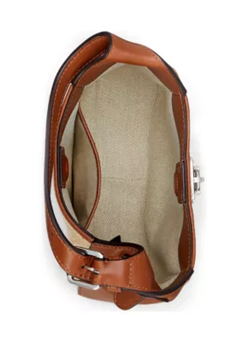 Raffia Small Tanner Shoulder Bag