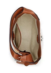 Raffia Small Tanner Shoulder Bag
