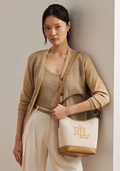 Canvas Medium Witley Bucket Bag