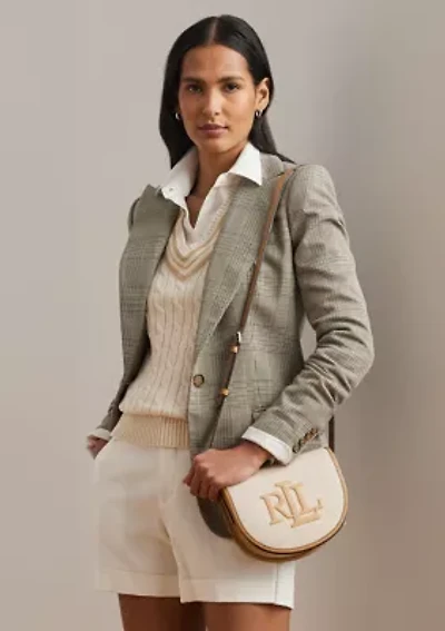 Canvas & Leather Medium Witley Crossbody