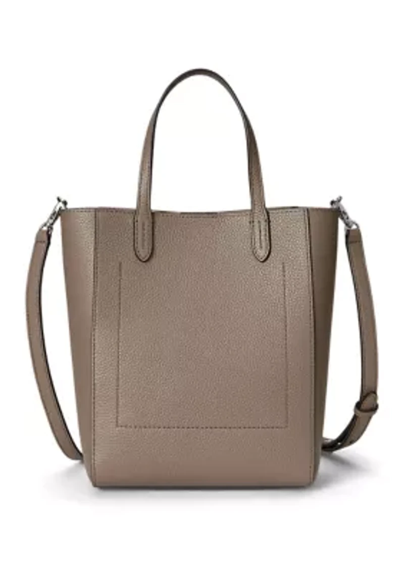 Pebbled Leather Small Cameryn Tote Bag