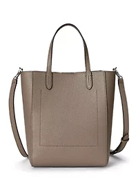 Pebbled Leather Small Cameryn Tote Bag