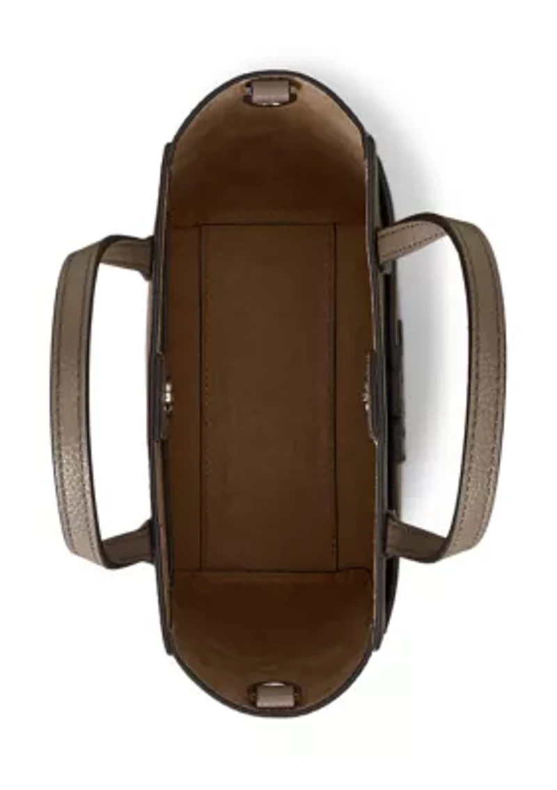 Pebbled Leather Small Cameryn Tote Bag