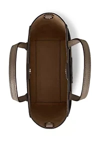 Pebbled Leather Small Cameryn Tote Bag