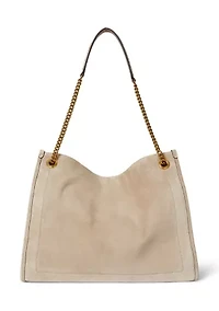 Suede Large Bradley Shopper Tote Bag