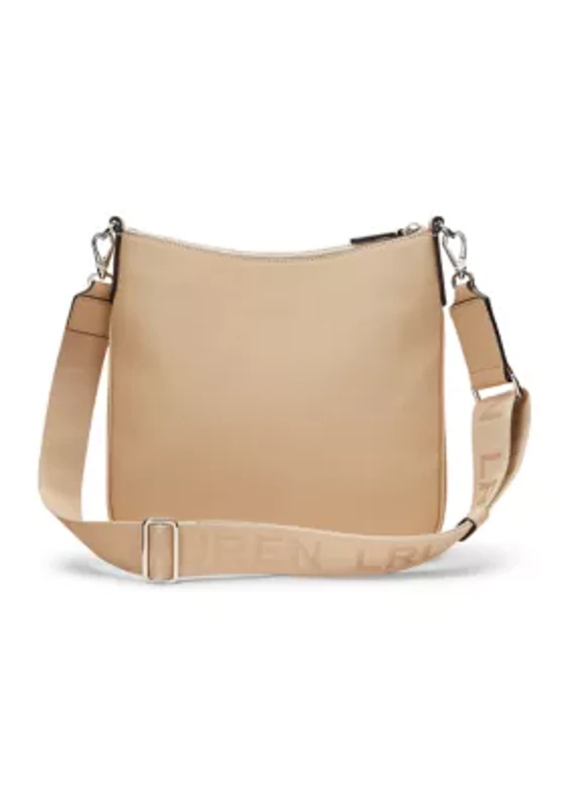 Pebbled Leather Large Cameryn Crossbody
