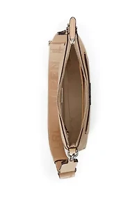 Pebbled Leather Large Cameryn Crossbody