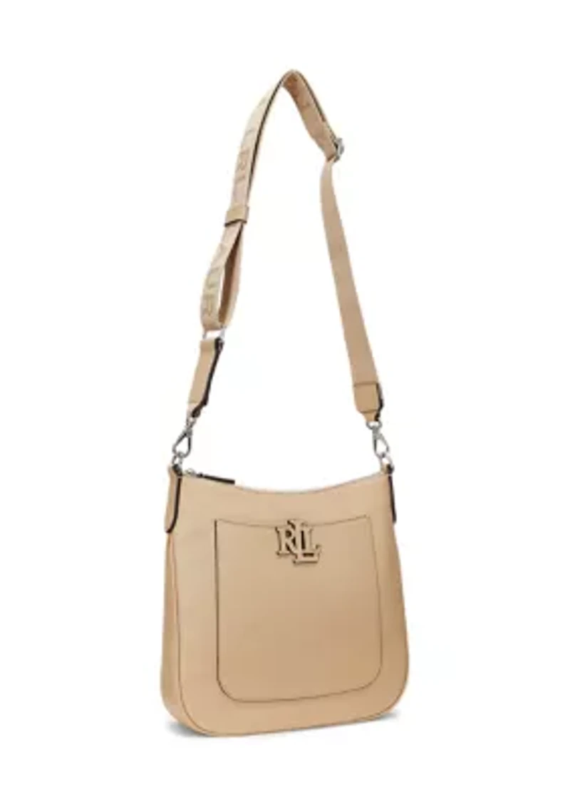 Pebbled Leather Large Cameryn Crossbody