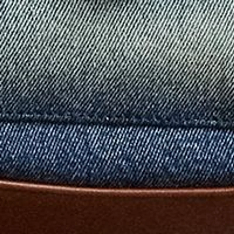 Washed Denim Small Tanner Shoulder Bag