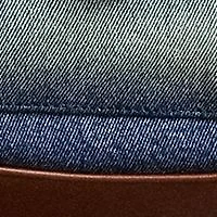 Washed Denim Small Tanner Shoulder Bag