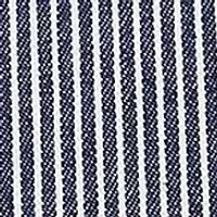 Striped Canvas Large Devyn Tote Bag