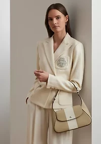 Two-Tone Medium Schylar Shoulder Bag