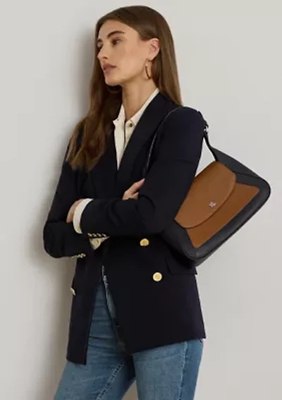 Two-Tone Medium Schylar Shoulder Bag