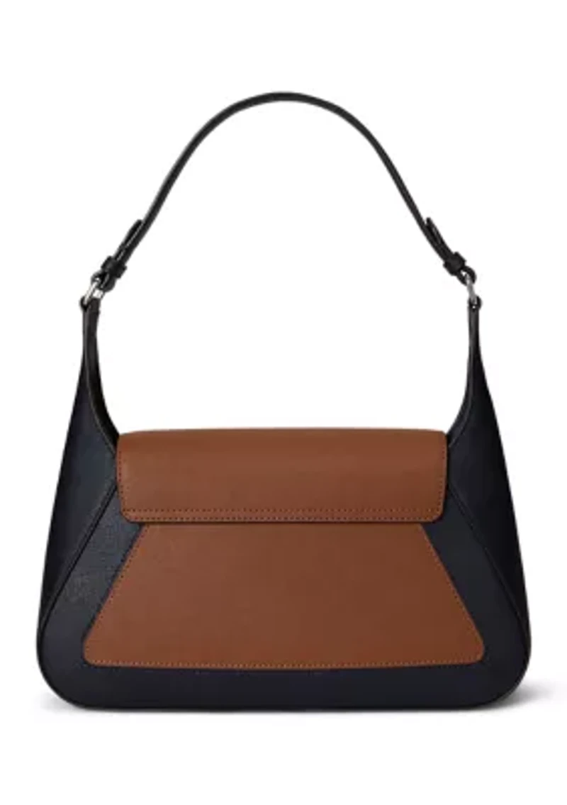 Two-Tone Medium Schylar Shoulder Bag