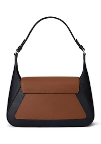 Two-Tone Medium Schylar Shoulder Bag