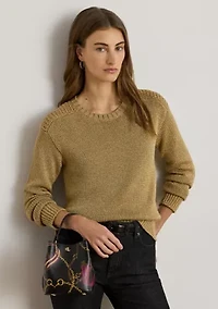 Belting-Print Small Reese Bucket Bag