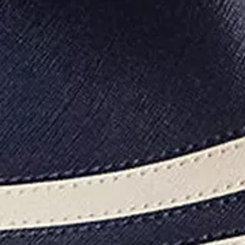 Two-Tone Leather Small Reese Bucket Bag