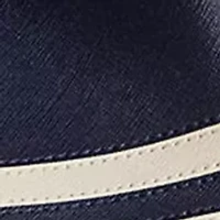 Two-Tone Leather Small Reese Bucket Bag