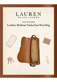 Leather Medium Tasha East-West Bag