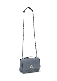 Striped Canvas Medium Sophee Bag