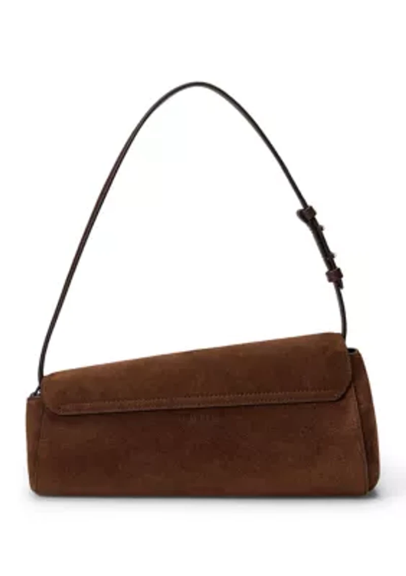 Suede Medium Tasha East-West Bag