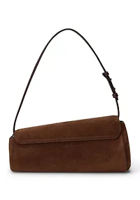 Suede Medium Tasha East-West Bag