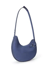 Suede Large Tasha Shoulder Bag