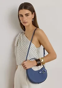 Suede Small Tasha Crossbody Bag