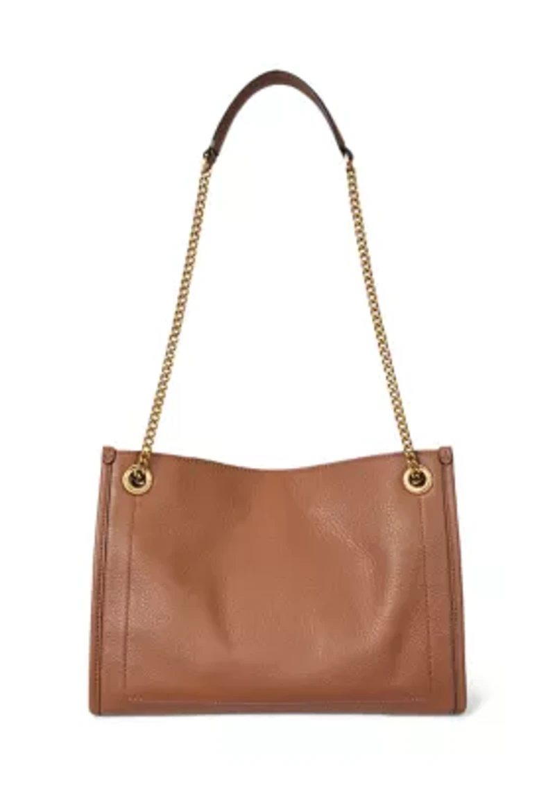 Pebbled Leather Medium Bradley Tote Bag