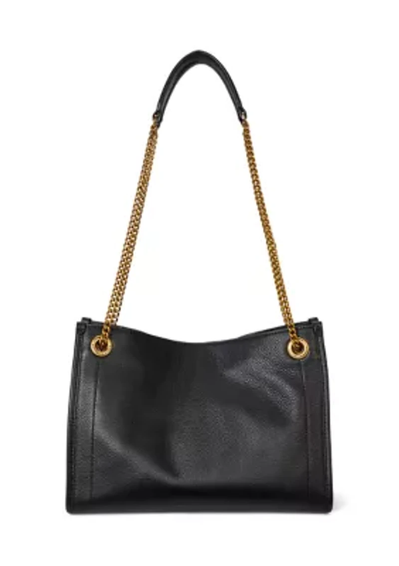 Pebbled Leather Medium Bradley Tote Bag